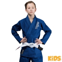 GI BJJ VENUM CONTENDER KIDS - NIEBIESKIE (KOMPLET Z PASEM)