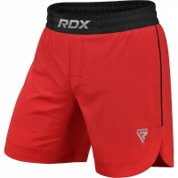 RDX T15 MMA FIGHT SHORTS RED