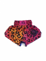 MANTO SPODENKI MUAY THAI LEOPARD