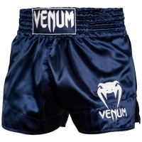 VENUM SPODENKI MUAY THAI CLASSIC NAVY BLUE/WHITE