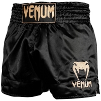 VENUM SPODENKI MUAY THAI CLASSIC BLACK/GOLD