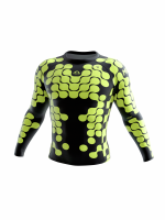 MANTO LONGSLEEVE RASHGUARD ORGANIC CZARNY