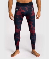 LEGGINSY TRENINGOWE VENUM UFC ZENITH BURGUNDY AUTHENTIC FIGHT WEEK