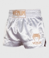 VENUM SPODENKI MUAY THAI CLASSIC WHITE/GOLD